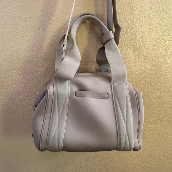 Dagne Dover “Landon Carryall” Size Small In Rare Almond Latte New! - Picture 6 of 13